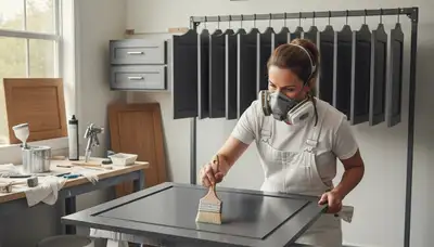 Cabinet painting service in Indianapolis, IN for durable, humidity-resistant kitchen finishes