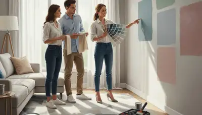 Indianapolis paint pros provide expert color consultation for home and business interiors in Indianapolis, IN