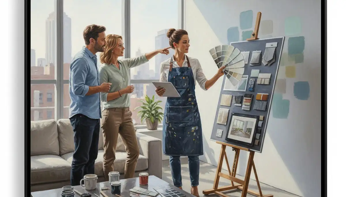 Indianapolis paint pros providing color consultation in Indianapolis, IN for home and exterior paint selection