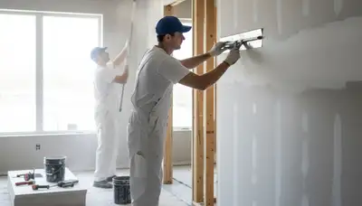 Drywall repair service in Indianapolis, IN fixing cracks, holes, and water damage