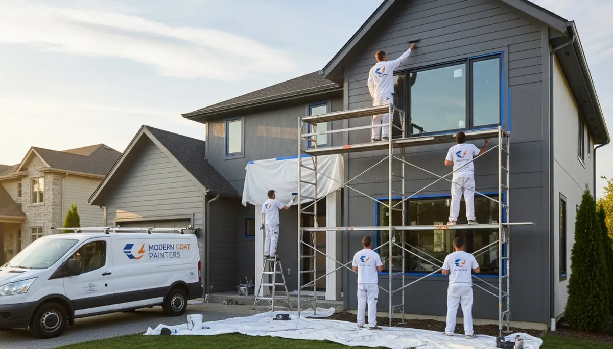Exterior house painting in Indianapolis, IN for lasting curb appeal and weather protection