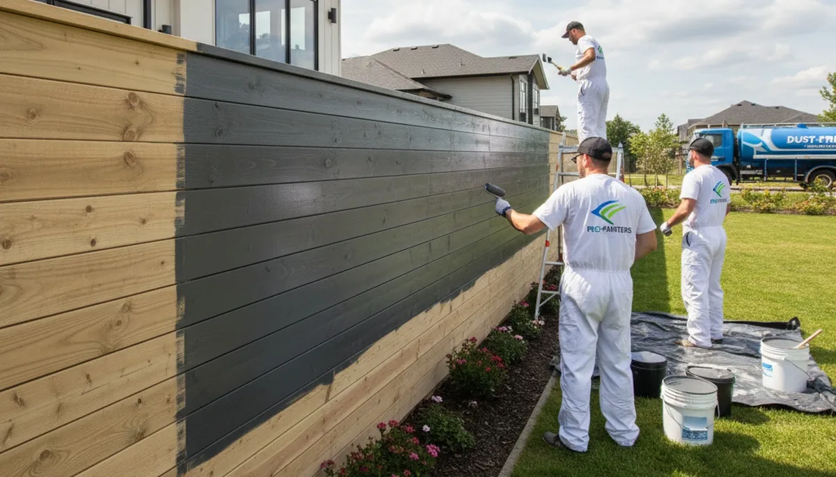 Fence painting service in Indianapolis, IN protects and refreshes wood fencing for local homes and businesses
