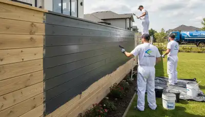 Fence painting service in Indianapolis, IN protects and refreshes wood fencing for local homes and businesses