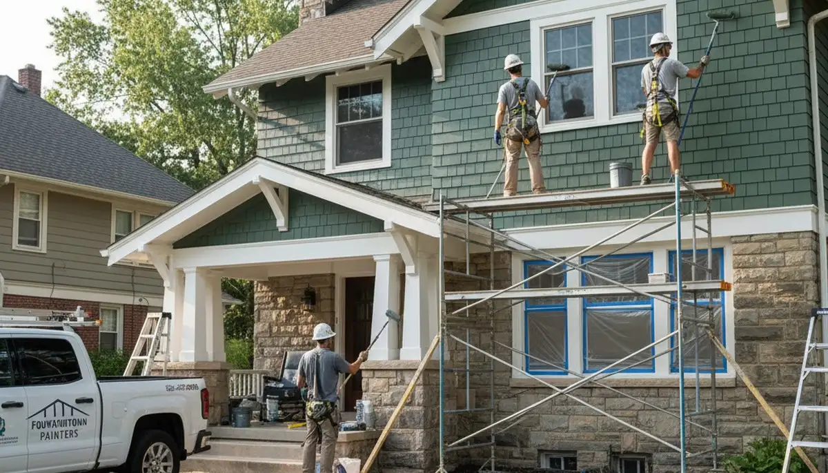 Indianapolis, IN painting contractor serving residential and commercial interior and exterior painting projects
