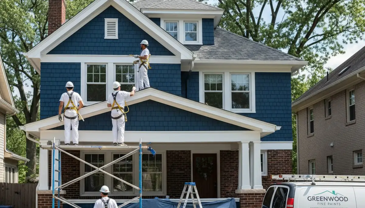 Indianapolis, IN painting contractors for interior and exterior house painting services