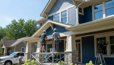 Indianapolis, IN painting contractors providing professional interior and exterior house painting services