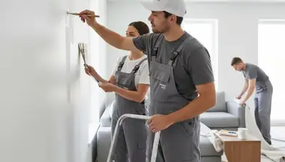 Paint touch-up service for Indianapolis, IN homes with faded, chipped, and weathered paint repairs