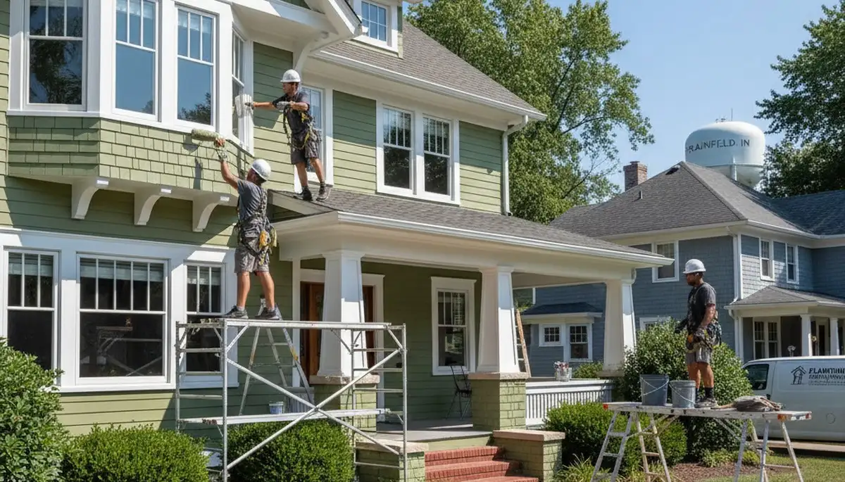 Professional painting contractors serving Indianapolis, IN for interior and exterior residential painting services