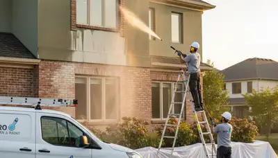 Professional pressure cleaning service in Indianapolis, IN for exterior grime and curb appeal