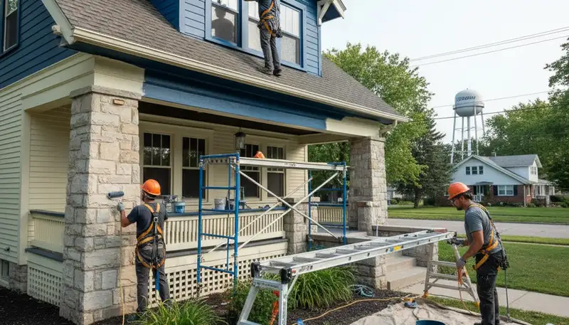 Indianapolis, IN painting contractor team serving residential and commercial painting projects